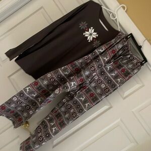 NWT Pajamagram Mens Christmas Pajamas, size XXL